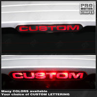 Chevrolet Spark 2013-2015 Third Brake Light Overlay Decal