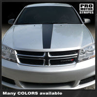 2008 2009 2010 2011 2012 2013 2014 Dodge Avenger hood Decals Stripes 132229431481-1