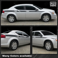 Dodge Avenger 2008-2014 Javelin Side Accent Stripes