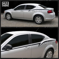 Dodge Avenger 2008-2014 Javelin Side Accent Stripes