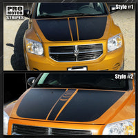 2007 2008 2009 2010 2011 2012 Dodge Caliber hood
 side Decals Stripes 152588450900-1