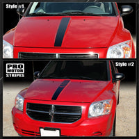 2007 2008 2009 2010 2011 2012 Dodge Caliber hood Decals Stripes 152588457511-1
