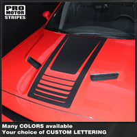 2008 2009 2010 2011 2012 2013 2014 2015 2016 2017 2018 2019 Dodge Challenger hood Decals Stripes 132229429456-2