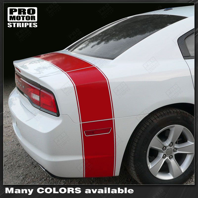2011 2012 2013 2014 Dodge Charger side
 trunk Decals Stripes 152627950488-1