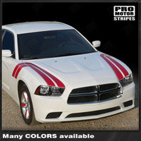 2011 2012 2013 2014 Dodge Charger hood
 side Decals Stripes 152588451889-1