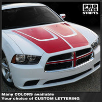 2011 2012 2013 2014 Dodge Charger hood Decals Stripes 122551585492-1