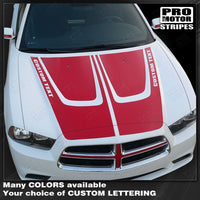 2011 2012 2013 2014 Dodge Charger hood Decals Stripes 122551585492-2