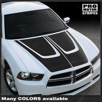 2011 2012 2013 2014 Dodge Charger hood Decals Stripes 122551585492-3