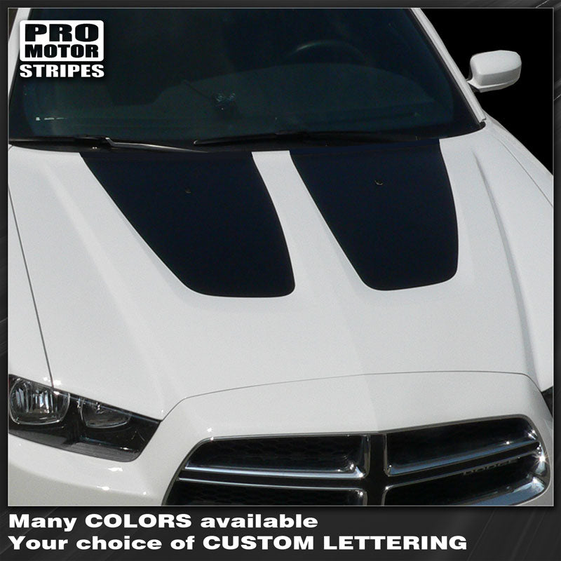 2011 2012 2013 2014 Dodge Charger hood Decals Stripes 132265562948-1