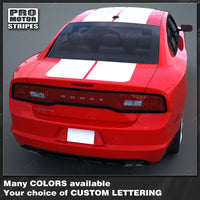 2011 2012 2013 2014 Dodge Charger hood
 trunk
 roof Decals Stripes 132230362087-2