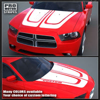 2011 2012 2013 2014 Dodge Charger hood
 trunk
 roof Decals Stripes 132230362087-3