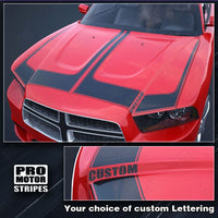2011 2012 2013 2014 Dodge Charger hood Decals Stripes 152588451899-1
