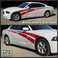 Dodge Charger 2011-2014 Rally Sport Side Double Stripes