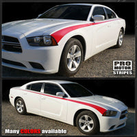 Dodge Charger 2011-2014 Upper Body Side Javelin Stripes