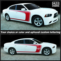 Dodge Charger 2011-2023 Side Scallop Bumblebee C Stripes