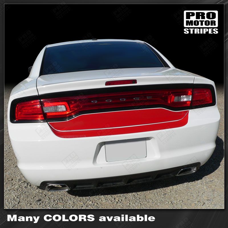 Dodge Charger 2011-2023 Rear Quarter Side Accent Stripes Decals (Choose Color) e Dodge Charger 2011-2023 Rear Quarter Side Accent Stripes Decals (Choose Color) e