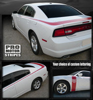 Dodge Charger 2011-2023 Valiant Style Trunk & Side Stripes