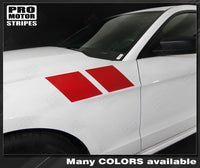 Ford Mustang 1994-2023 Fender Hash Double Accent Stripes