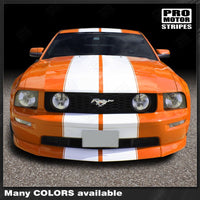 2005 2006 2007 2008 2009 Ford Mustang hood
 trunk
 bumper
 roof Decals Stripes 132230406449-1