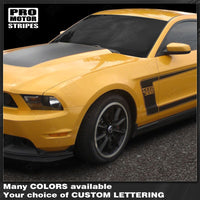 2010 2011 2012 Ford Mustang hood
 side
 door
 rocker panel Decals Stripes 122606572172-2