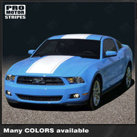 Ford Mustang 2010-2012 Pre-cut Factory Style Over-The-Top Stripes