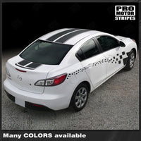 2009 2010 2011 2012 2013 Mazda 3 hood
 side
 trunk
 door
 roof Decals Stripes 152588449635-2