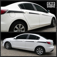 2009 2010 2011 2012 2013 Mazda 3 side
 door Decals Stripes 132229430434-1