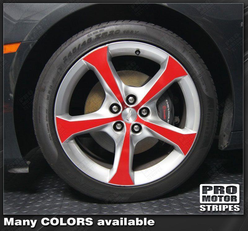2010 2011 2012 2013 2014 2015 Chevrolet Camaro wheel Decals Stripes 122551591965-1