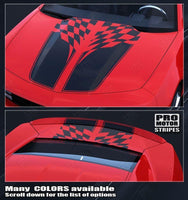 2010 2011 2012 2013 2014 2015 Chevrolet Camaro hood
 trunk Decals Stripes 152588449617-1
