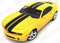 Chevrolet Camaro 2010-2015 Double Rally Racing Stripes Set