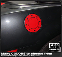 Chevrolet Camaro 2010-2023 Gas Tank Lid Door Overlay Decal