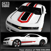 2010 2011 2012 2013 2014 2015 Chevrolet Camaro hood
 side
 trunk
 door
 roof Decals Stripes 132229419739-1