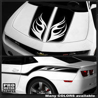 2010 2011 2012 2013 2014 2015 Chevrolet Camaro hood
 side
 trunk
 door Decals Stripes 132229419834-1