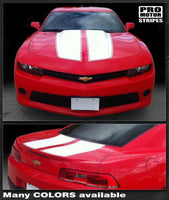 Chevrolet Camaro 2010-2015 Rally Racing Stripes Front & Rear Decals