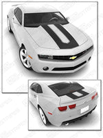 2010 2011 2012 2013 2014 2015 Chevrolet Camaro hood
 trunk Decals Stripes 132229427678-2