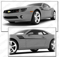 2010 2011 2012 2013 2014 2015 Chevrolet Camaro side
 door Decals Stripes 122551590396-2