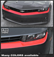 Chevrolet Camaro 2014-2015 Front Fascia Blackout/Highlight Stripe