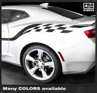 2010 2011 2012 2013 2014 2015 2016 2017 2018 2019 Chevrolet Camaro side
 door Decals Stripes 132406067754-2