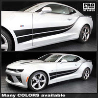 Chevrolet Camaro 2010-2024 Double Wave Side Accent Stripes