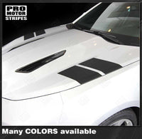 Chevrolet Camaro 2016-2024 Hood Hash Side Accent Stripes