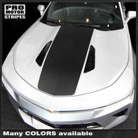 Chevrolet Camaro 2016-2024 Hood & Rear Accent Decal Stripes
