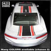 2016 2017 2018 Chevrolet Camaro hood
 trunk
 roof Decals Stripes 152805209994-2