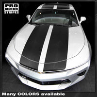 2016 2017 2018 Chevrolet Camaro hood
 trunk
 roof Decals Stripes 122828804614-1