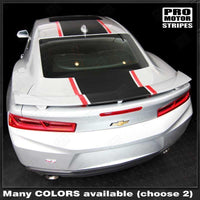 2016 2017 2018 Chevrolet Camaro hood
 trunk
 roof Decals Stripes 132410757135-2