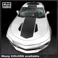 Chevrolet Camaro 2016-2023 Over The Top Stripes Hood, Roof & Rear