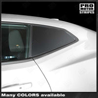 Chevrolet Camaro 2016-2024 Side Rear Window Blackout Accent Decal