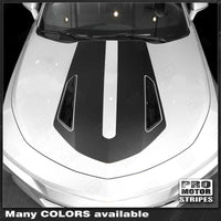 Chevrolet Camaro 2016-2018 -SS- Hood Accent Decal Stripe