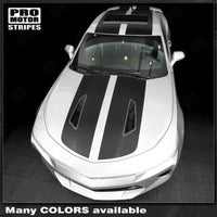 Chevrolet Camaro 2016-2018 -SS- Solid Top Double Stripes
