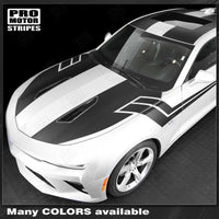 Chevrolet Camaro 2016-2018 -SS- Top and Side Stripes Complete Set
