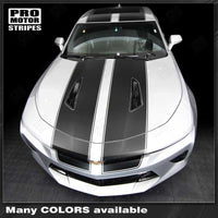 Chevrolet Camaro 2016-2018 -SS- Top Double Stripes w/ Pinstripes